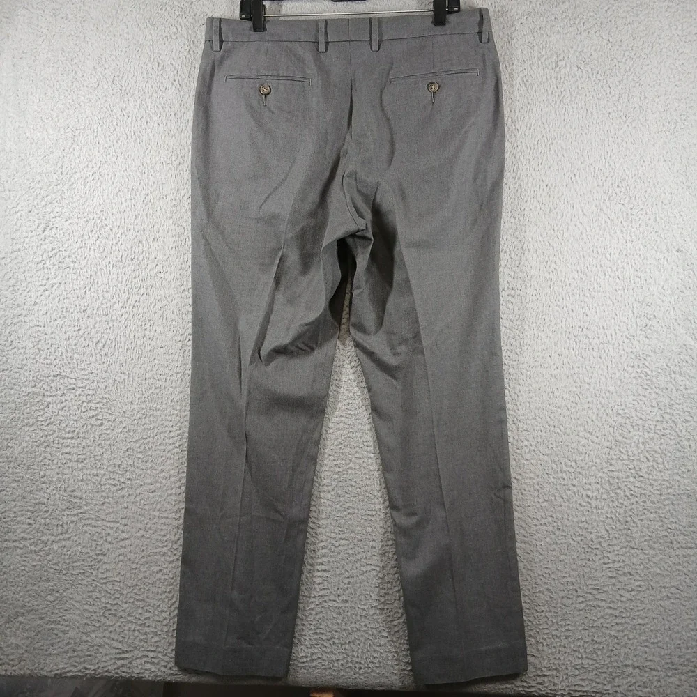J.Crew Bowery Slim Fit Cotton Chino‎ Dress Pant 34x32 Grey